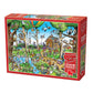 Cobble Hill 1000 Piece Puzzle - DoodleTown: Birdwatcher's Paradise