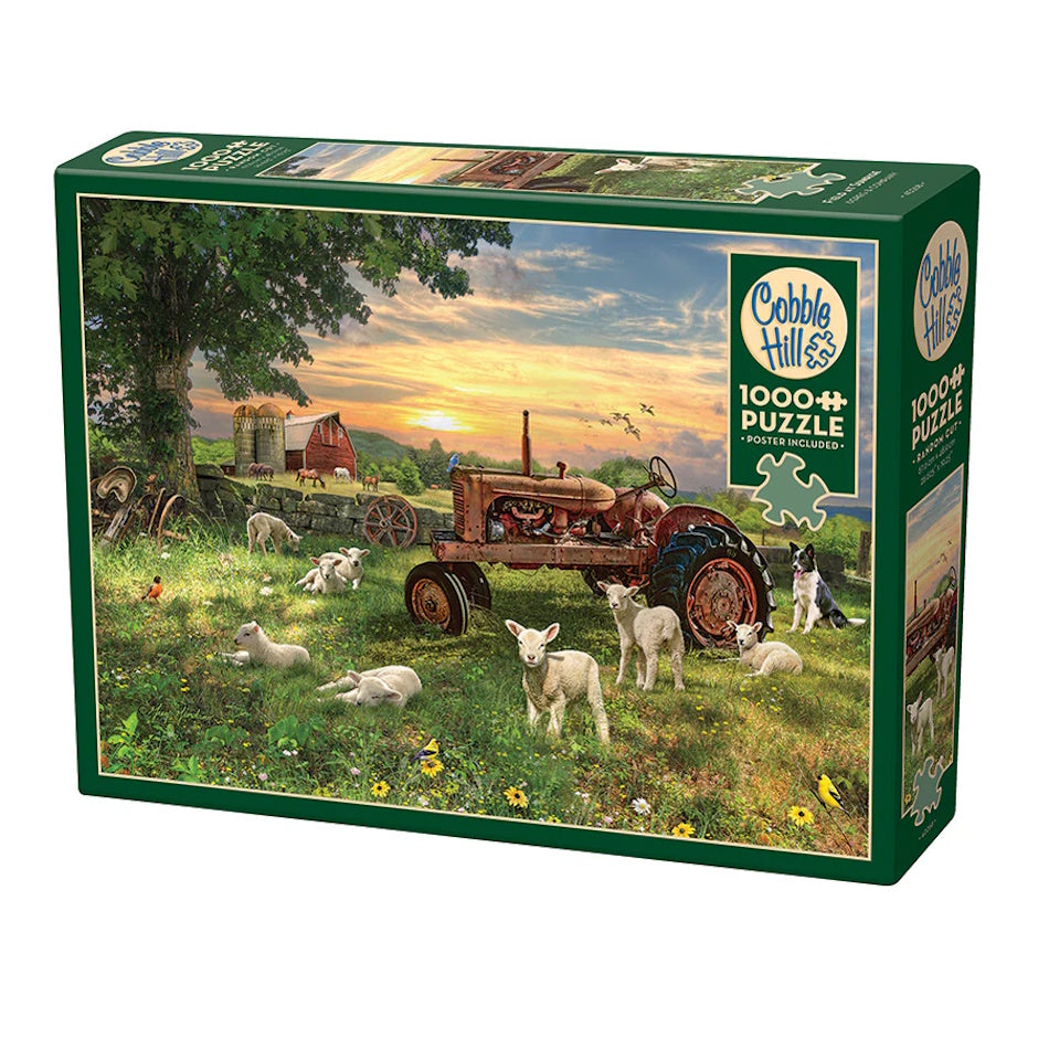 Cobble Hill 1000 Piece Puzzle - Field at Sunrise