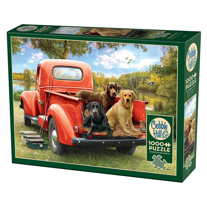 Cobble Hill 1000 Piece Puzzle - Fishing Friends – The Jigstore