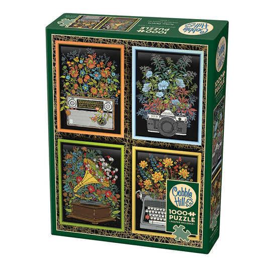 Cobble Hill 1000 Piece Puzzle - Floral Objects