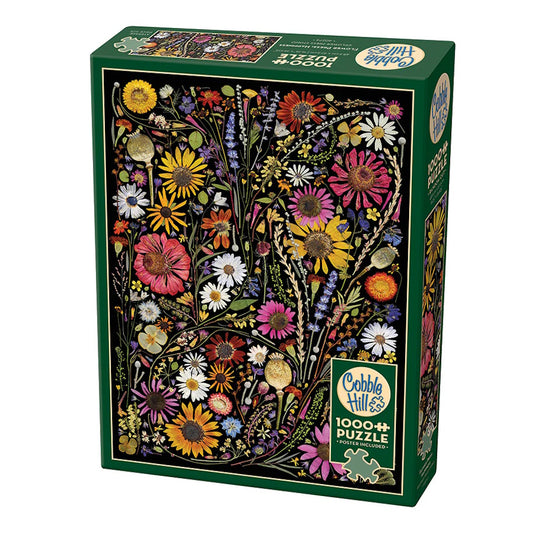 Cobble Hill 1000 Piece Puzzle - Flower Press: Happiness
