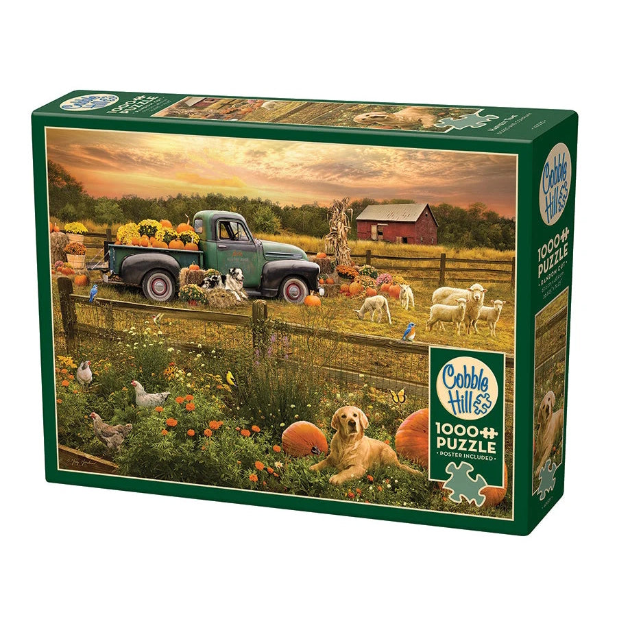 Cobble Hill 1000 Piece Puzzle - Harvest Time – The Jigstore