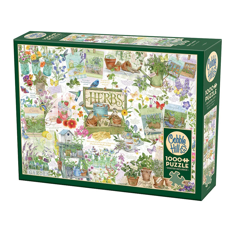 Cobble Hill 1000 Piece Puzzle - Herb Garden