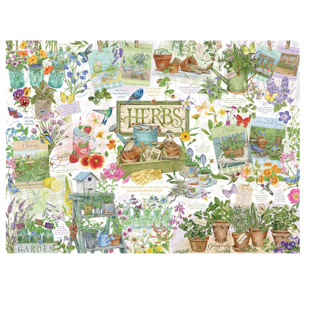 Cobble Hill 1000 Piece Puzzle - Herb Garden