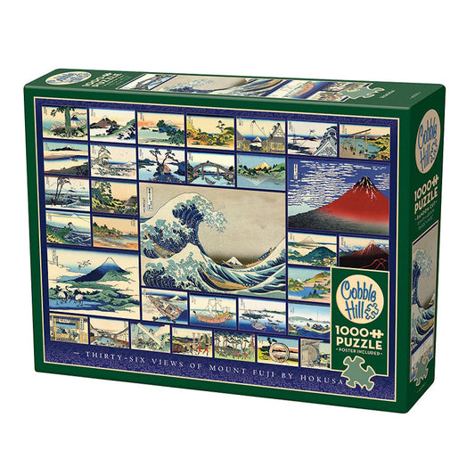 Cobble Hill 1000 Piece Puzzle - Hokusai