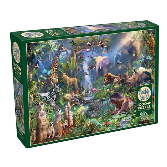 Cobble Hill 1000 Piece Puzzle - Into the Jungle