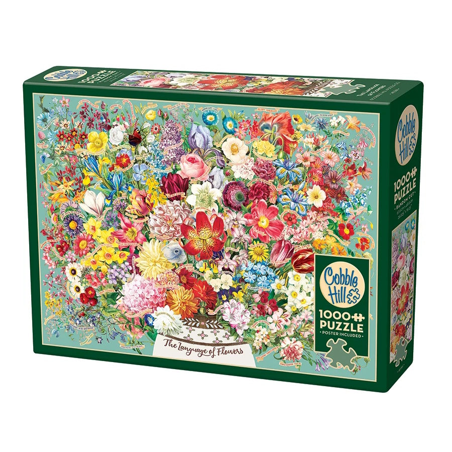 Cobble Hill 1000 Piece Puzzle - The Language of Flowers