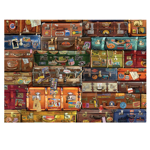 Cobble Hill 1000 Piece Puzzle - Luggage – The Jigstore