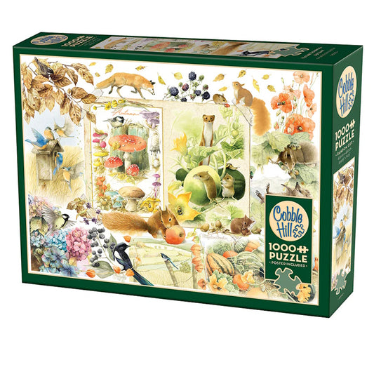Cobble Hill 1000 Piece Puzzle - Nature Journal: Autumn