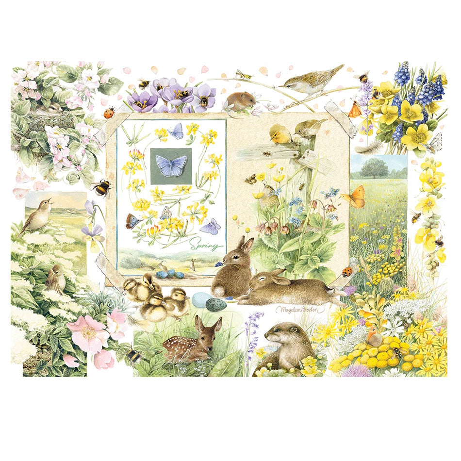 Cobble Hill 1000 Piece Puzzle - Nature Journal: Spring