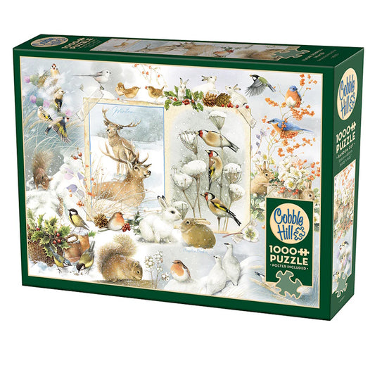 Cobble Hill 1000 Piece Puzzle - Nature Journal: Winter