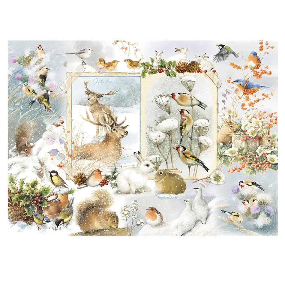 Cobble Hill 1000 Piece Puzzle - Nature Journal: Winter
