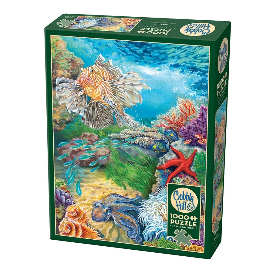 Cobble Hill 1000 Piece Puzzle - Reef Life