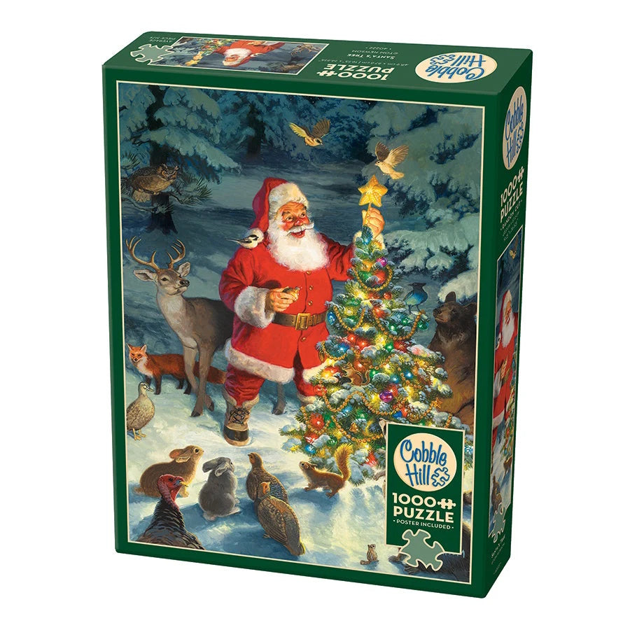 Cobble Hill 1000 Piece Puzzle - Santa's Tree