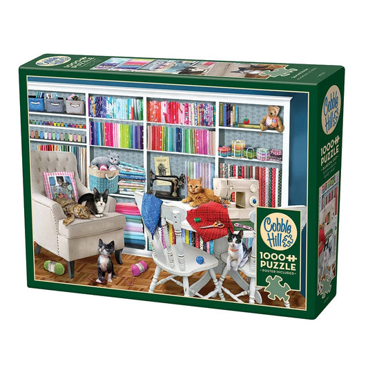 Cobble Hill 1000 Piece Puzzle - Sewing Room