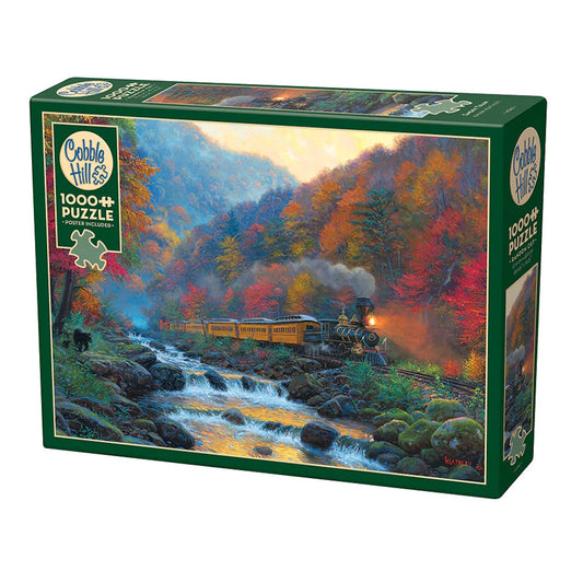 Cobble Hill 1000 Piece Puzzle - Smoky Train