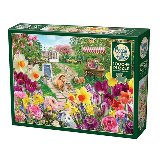 Cobble Hill 1000 Piece Puzzle - Springtime Frolic