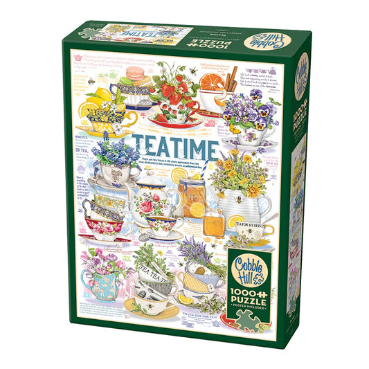 Cobble Hill 1000 Piece Puzzle - Tea Time