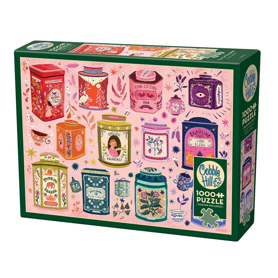 Cobble Hill 1000 Piece Puzzle - Tea Tin Treasures
