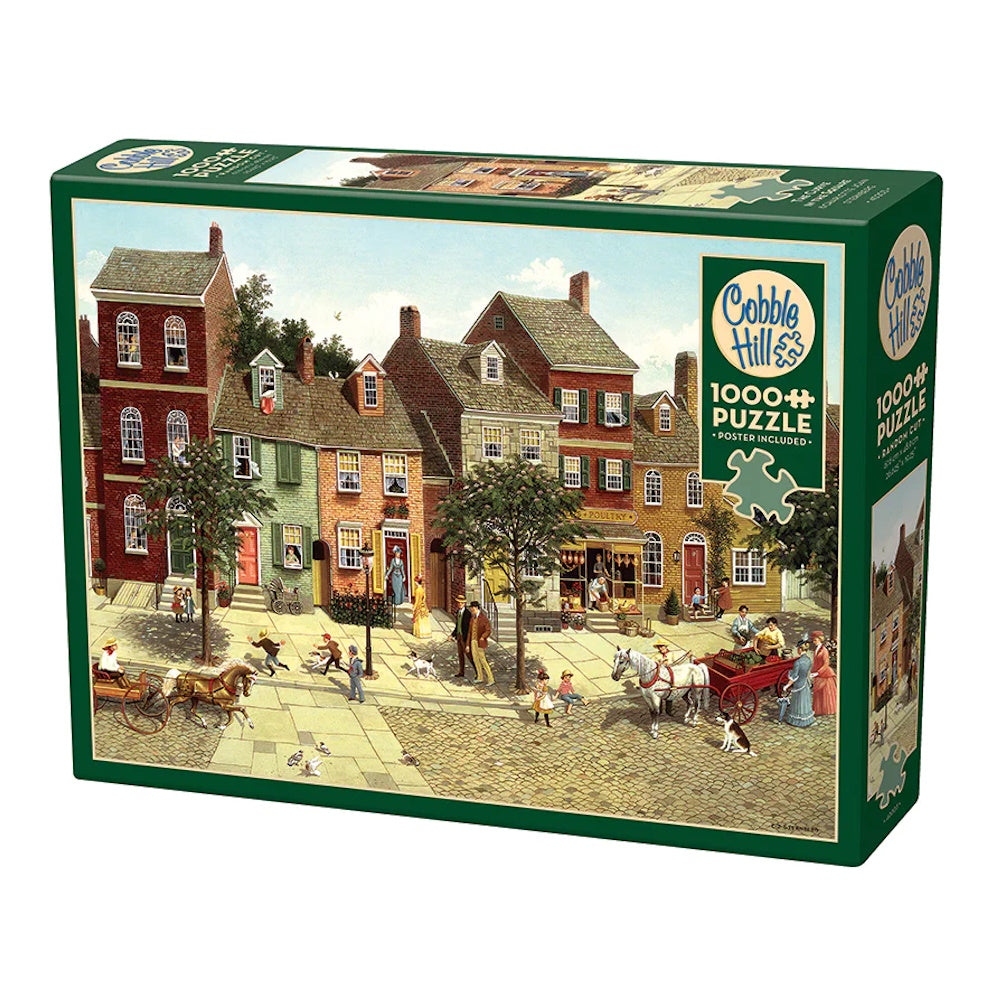 Cobble Hill 1000 Piece Puzzle - The Curve in the Square