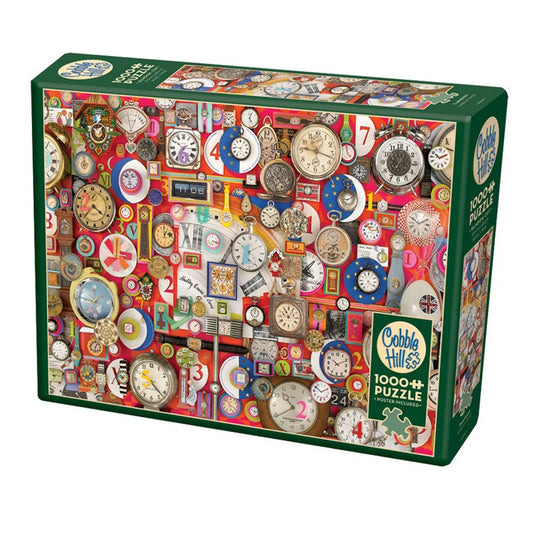 Cobble Hill 1000 Piece Puzzle - Timepieces