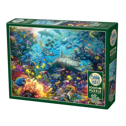 Cobble Hill 1000 Piece Puzzle - Vibrant Sea