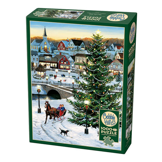 Cobble Hill 1000 Piece Puzzle - Village Tree