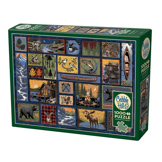 Cobble Hill 1000 Piece Puzzle - Woodcraft