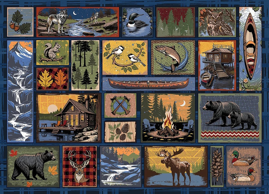 Cobble Hill 1000 Piece Puzzle - Woodcraft