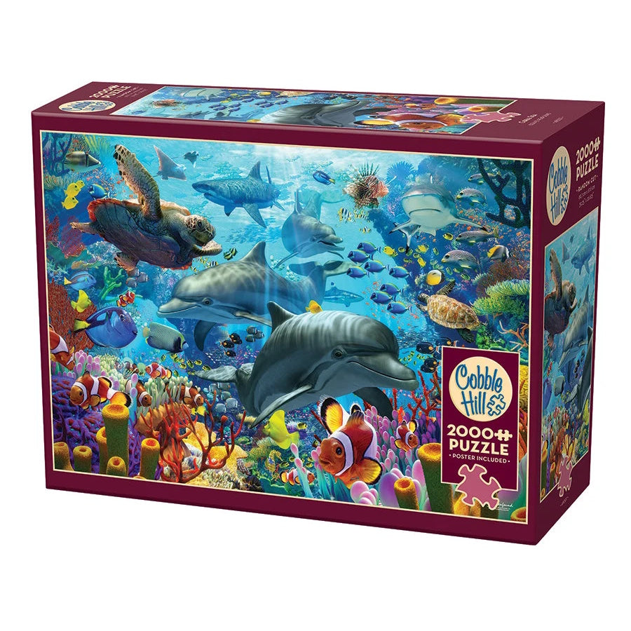 Cobble Hill 2000 Piece Puzzle - Coral Sea