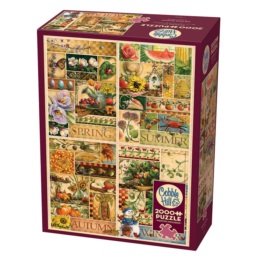 Cobble Hill 2000 Piece Puzzle - The Four Seasons