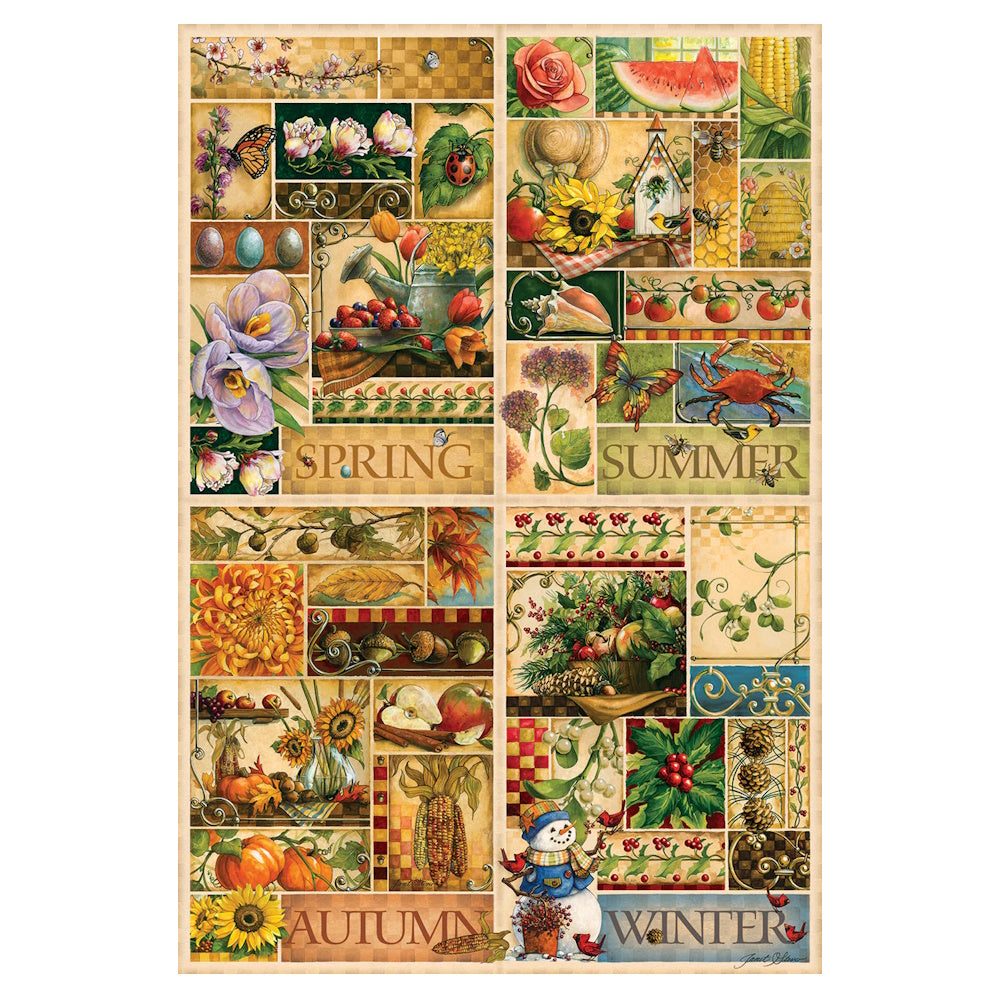 Cobble Hill 2000 Piece Puzzle - The Four Seasons