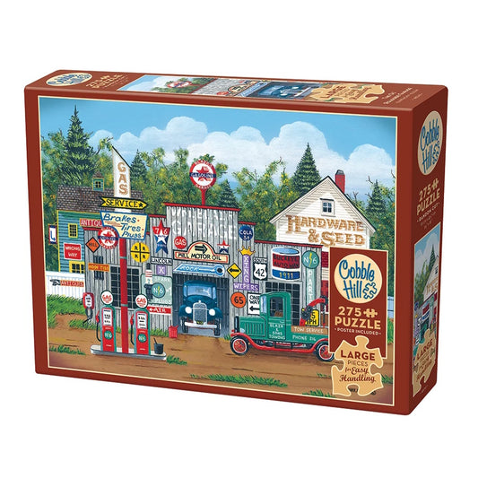 Cobble Hill 275 Piece Easy Handling Puzzle - The Ol' Roadside Garage