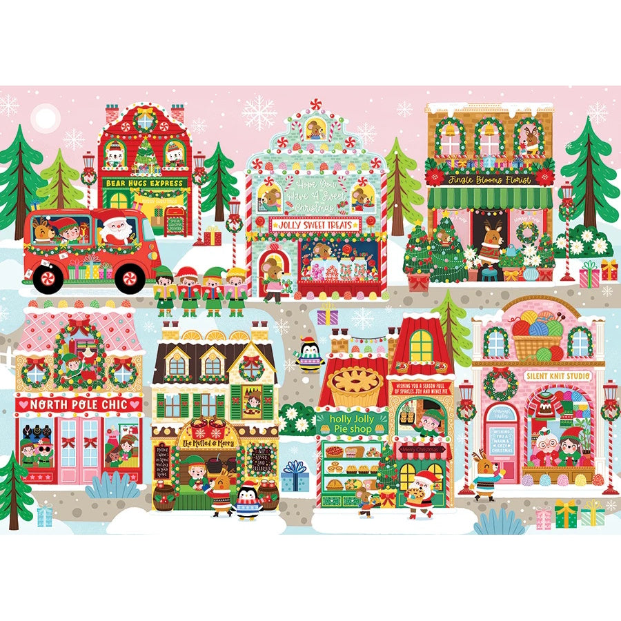 Cobble Hill Family Pieces 350 Piece Puzzle - Tinsel Town