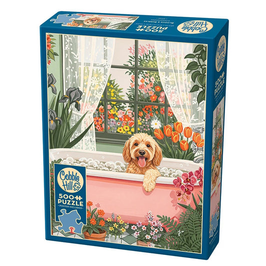 Cobble Hill 500 Piece Puzzle - Blooms & Bubbles