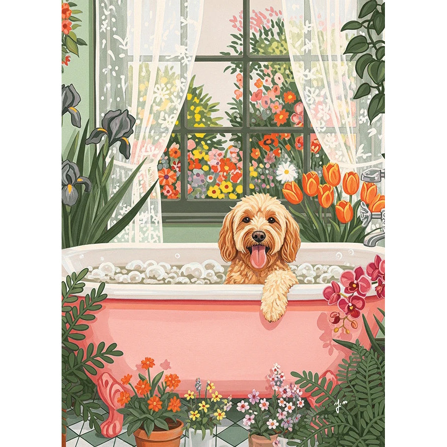 Cobble Hill 500 Piece Puzzle - Blooms & Bubbles