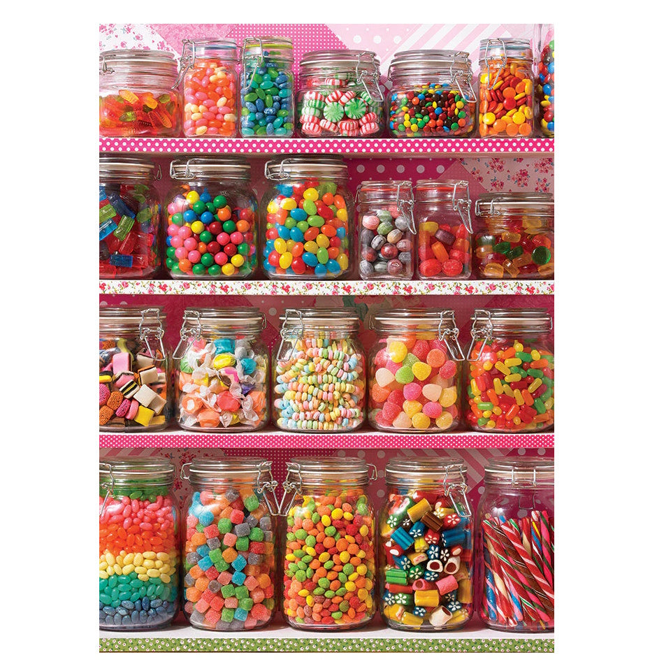 Cobble Hill 500 Piece Puzzle - Candy Shelf