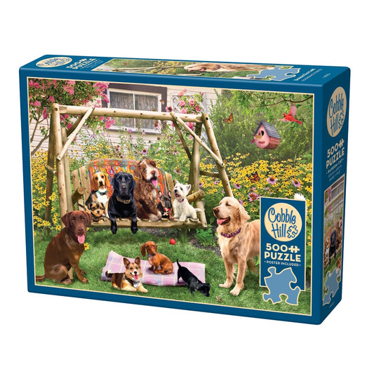 Cobble Hill 500 Piece Puzzle - Doggie Daycare