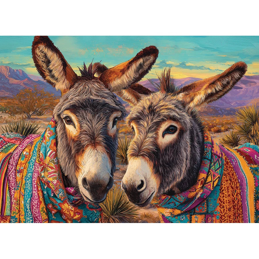 Cobble Hill 500 Piece Puzzle - Dos Burros