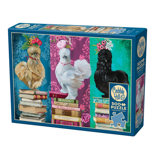 Cobble Hill 500 Piece Puzzle - Silkies