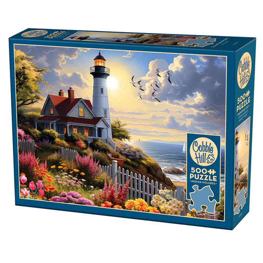 Cobble Hill 500 Piece Puzzle - To the Lighthouse
