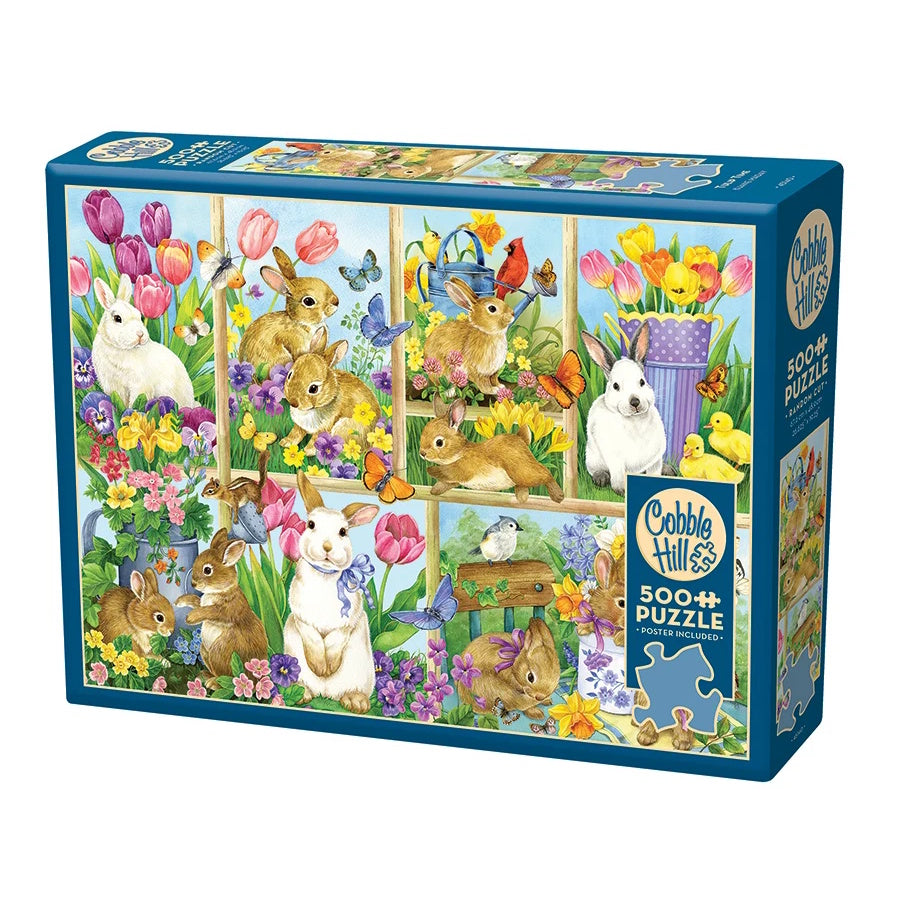 Cobble Hill 500 Piece Puzzle - Tulip Time
