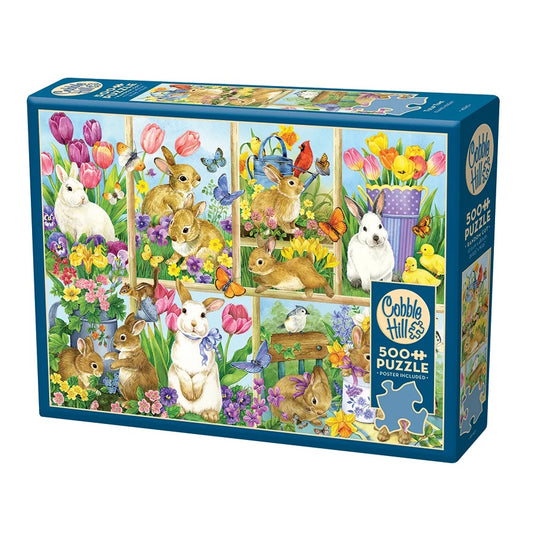 Cobble Hill 500 Piece Puzzle - Tulip Time