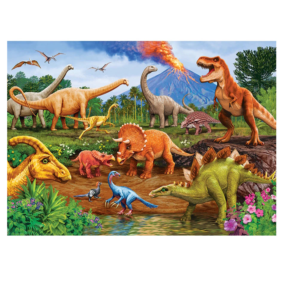 Cobble Hill Family Pieces 350 Piece Puzzle - Dinos