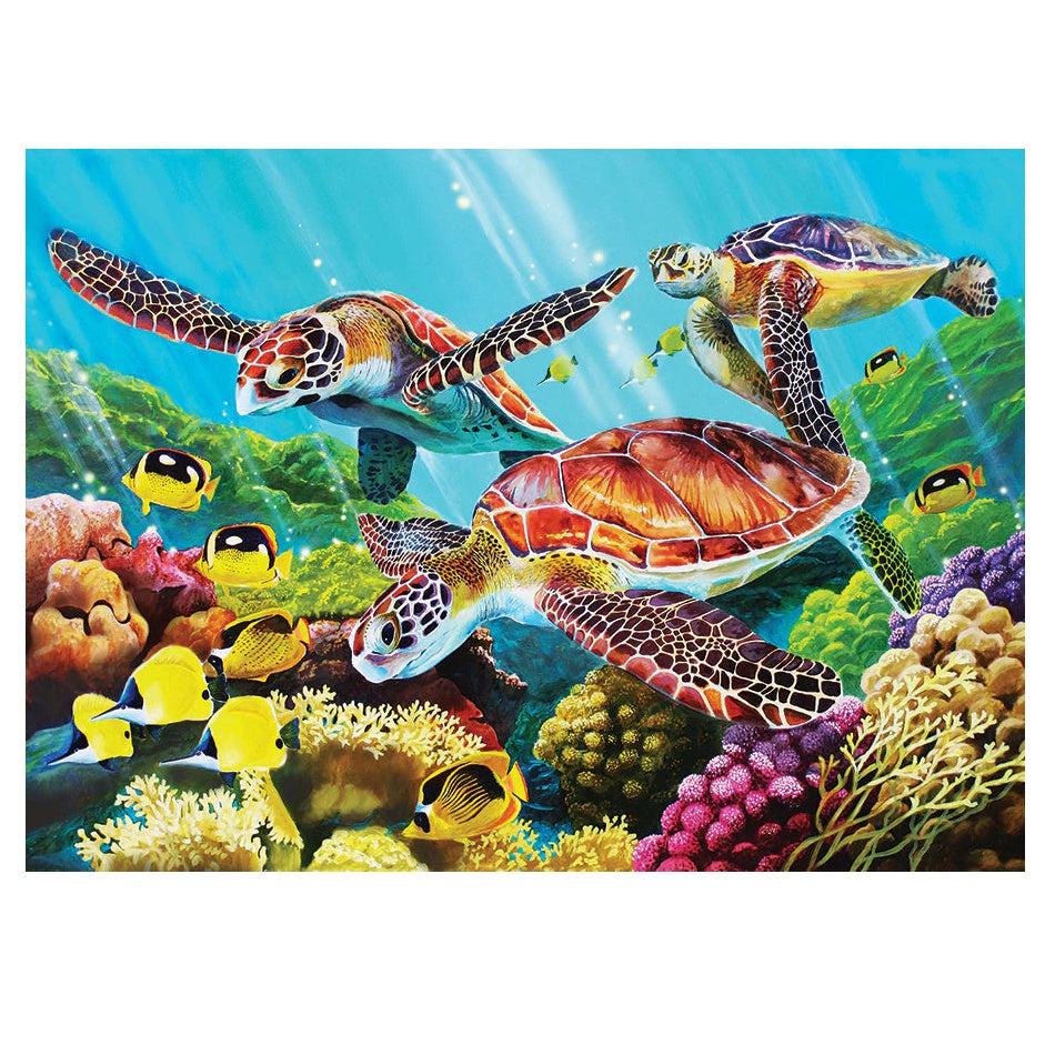 Cobble Hill Family Pieces 350 Piece Puzzle - Molokini Current