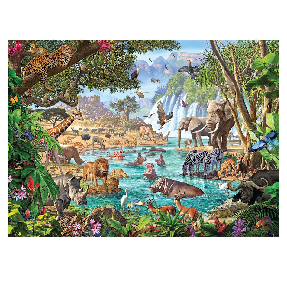 Cobble Hill Family Pieces 350 Piece Puzzle - River of Life