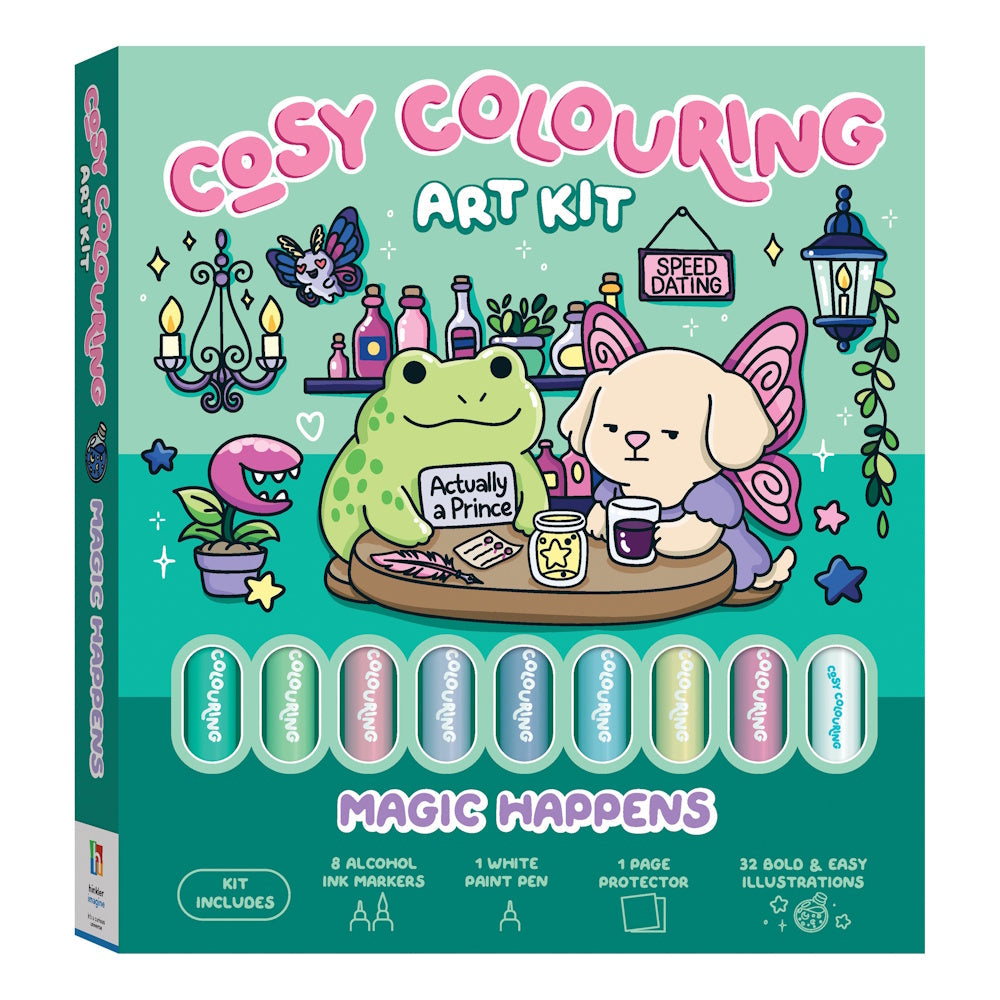 Art Maker Cosy Colouring Art Kit - Magic Happens