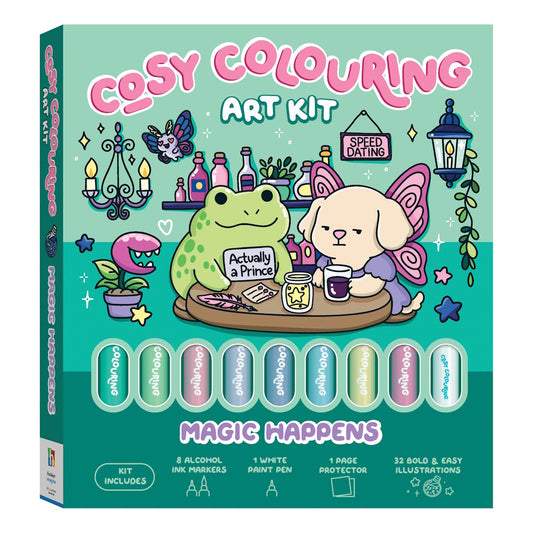 Art Maker Cosy Colouring Art Kit - Magic Happens