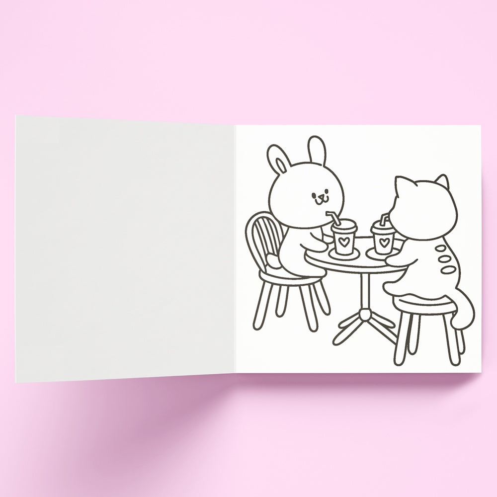 Art Maker Cosy Colouring - Cosy Vacay Mini Library