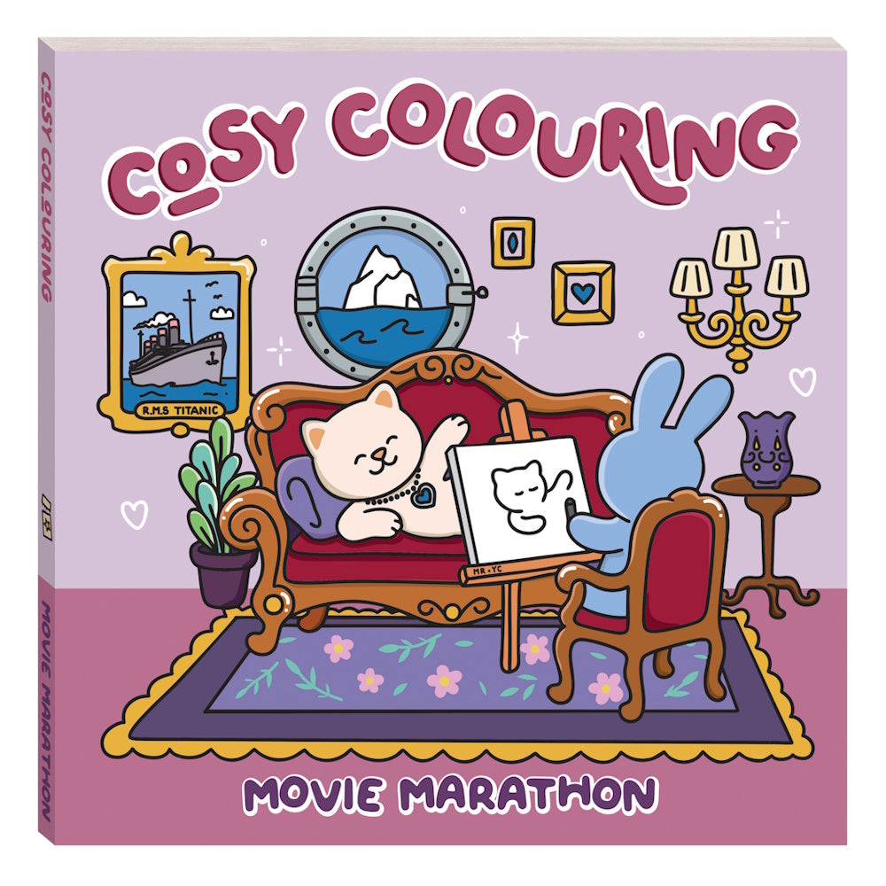 Art Maker Cosy Colouring - Movie Marathon